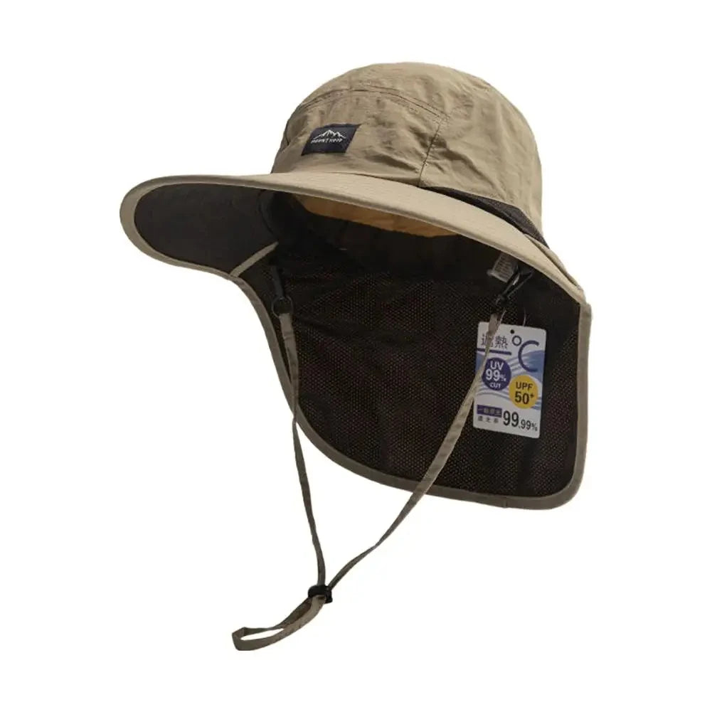 Hot sale! Unisex Windproof Quick-Dry Fisherman Hat with Neck Flap & UV Protection for Outdoor Fishing Hikin