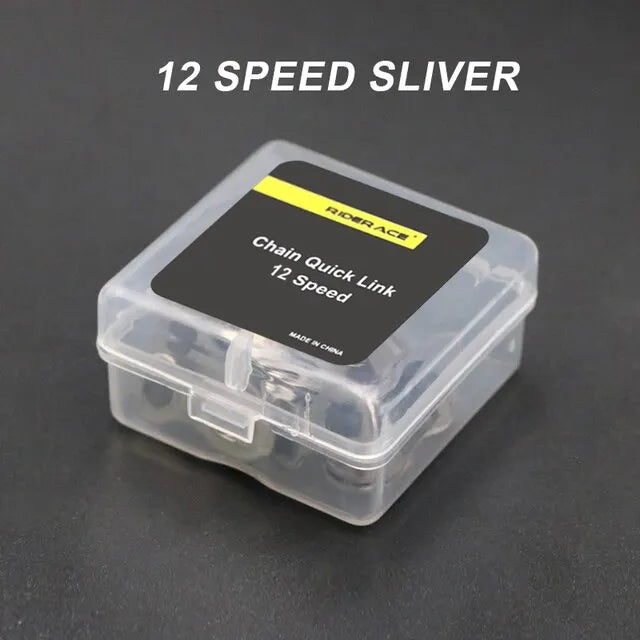 RIDERACE Bicycle Chain Link Connector Joints Magic Buttons 10 11 12 Speed 5 Pairs Road Cycling Mountain Bike Quick Master Links