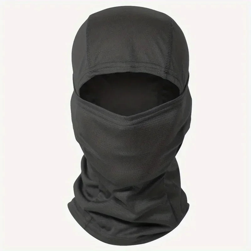 Tactical Windproof Balaclava for Bicycle Riding, Full Cover, Outdoor Hunting, Hiking Head, Warm Shield, Ski Scarf