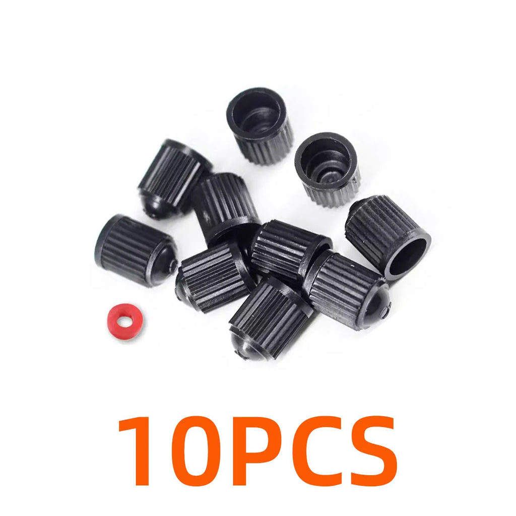 PINMOAP Valve Cap Tire Valve Dust Cover With Built-In Seal Suitable For Universal Valve Caps For Automobiles Motorcycles Bicycle