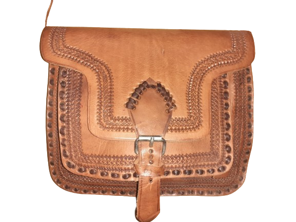 Bolso labrado hebilla Grande