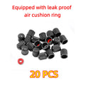 PINMOAP Valve Cap Tire Valve Dust Cover With Built-In Seal Suitable For Universal Valve Caps For Automobiles Motorcycles Bicycle