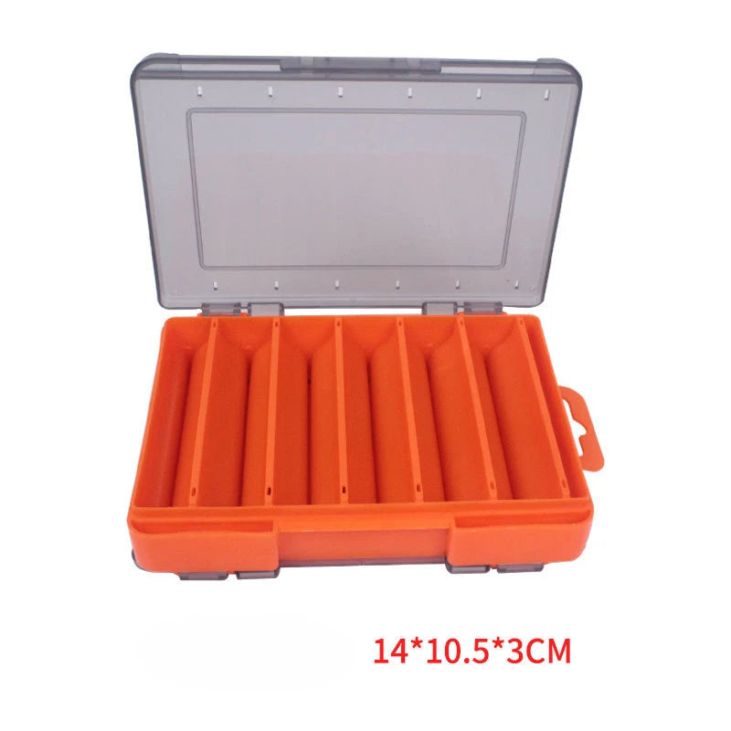Luya Accessories Box U Size Wooden Shrimp Box Bait Box Storage Box VIB Minobo Climb Transparent