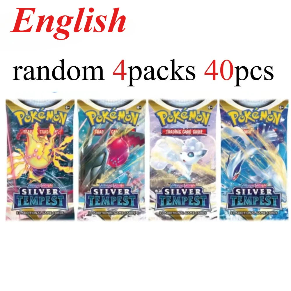 40 Pcs Pokemon Card Prismatic 151 Evolutions English Booster Battle Pokemon Card Game Carte Trading Collection Cards Gift