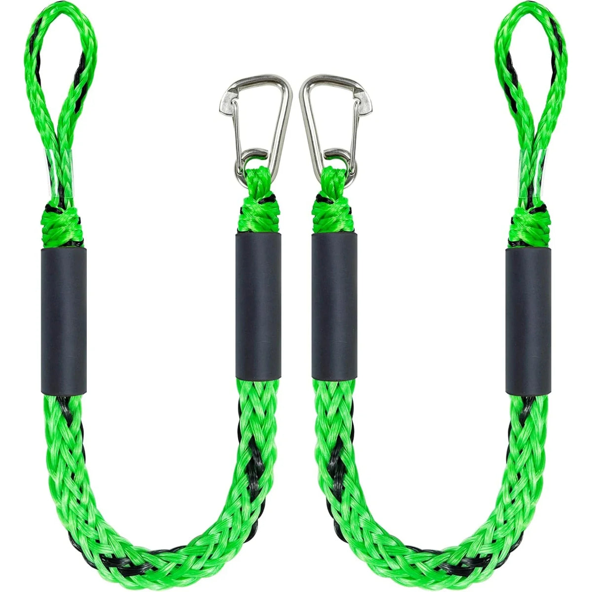 Docking Rope 1pcs 4 Feet Bungee Dock Line Mooring Ropes for Dockingi with Stainless Steel Clip Accessories Boat/Yacht Anchor