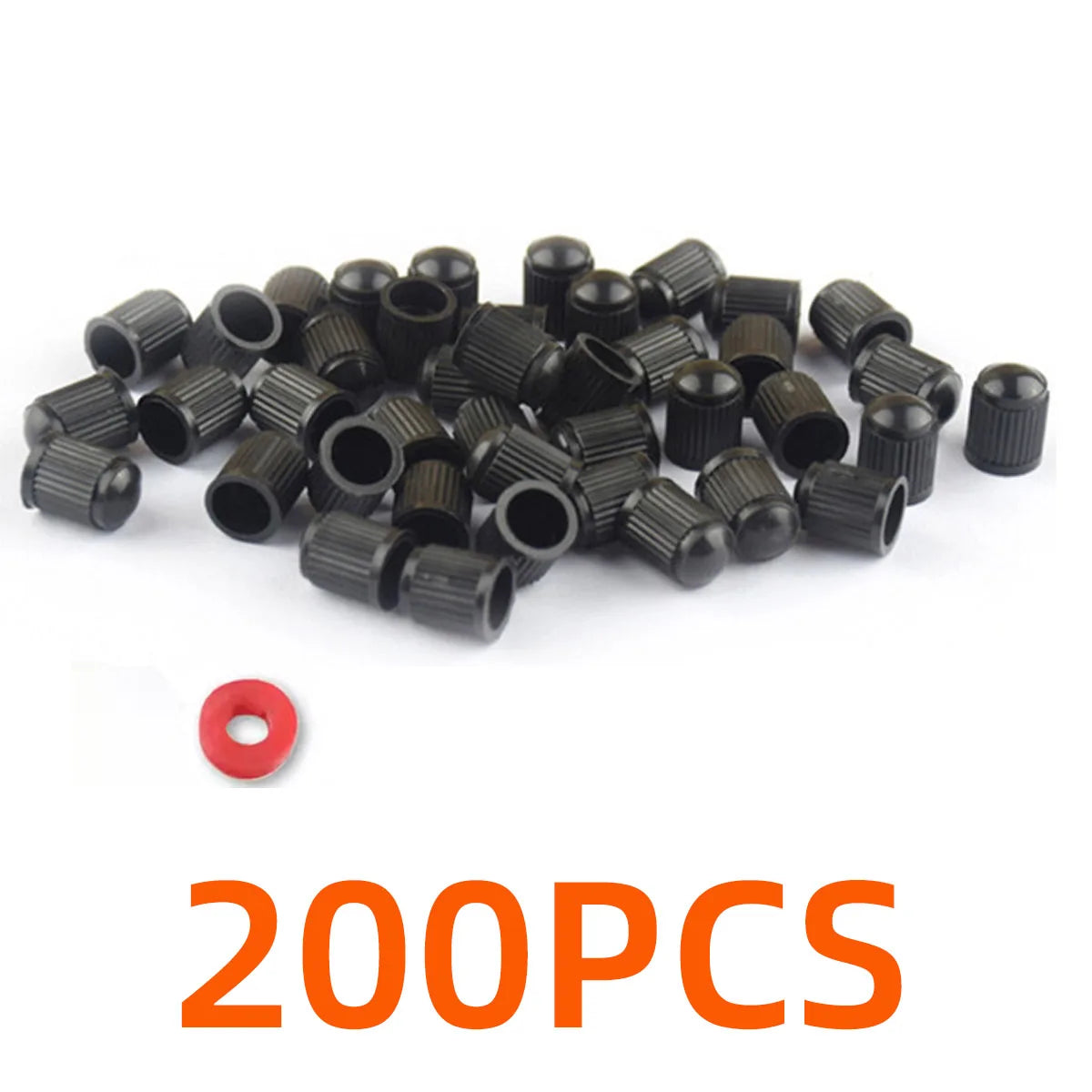PINMOAP Valve Cap Tire Valve Dust Cover With Built-In Seal Suitable For Universal Valve Caps For Automobiles Motorcycles Bicycle