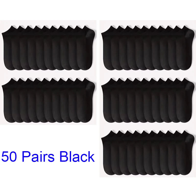 5/10-Pack Unisex Comfort-Fit Ankle Socks For All, Breathable & Lightweight - Ideal For Sports & Daily Wear