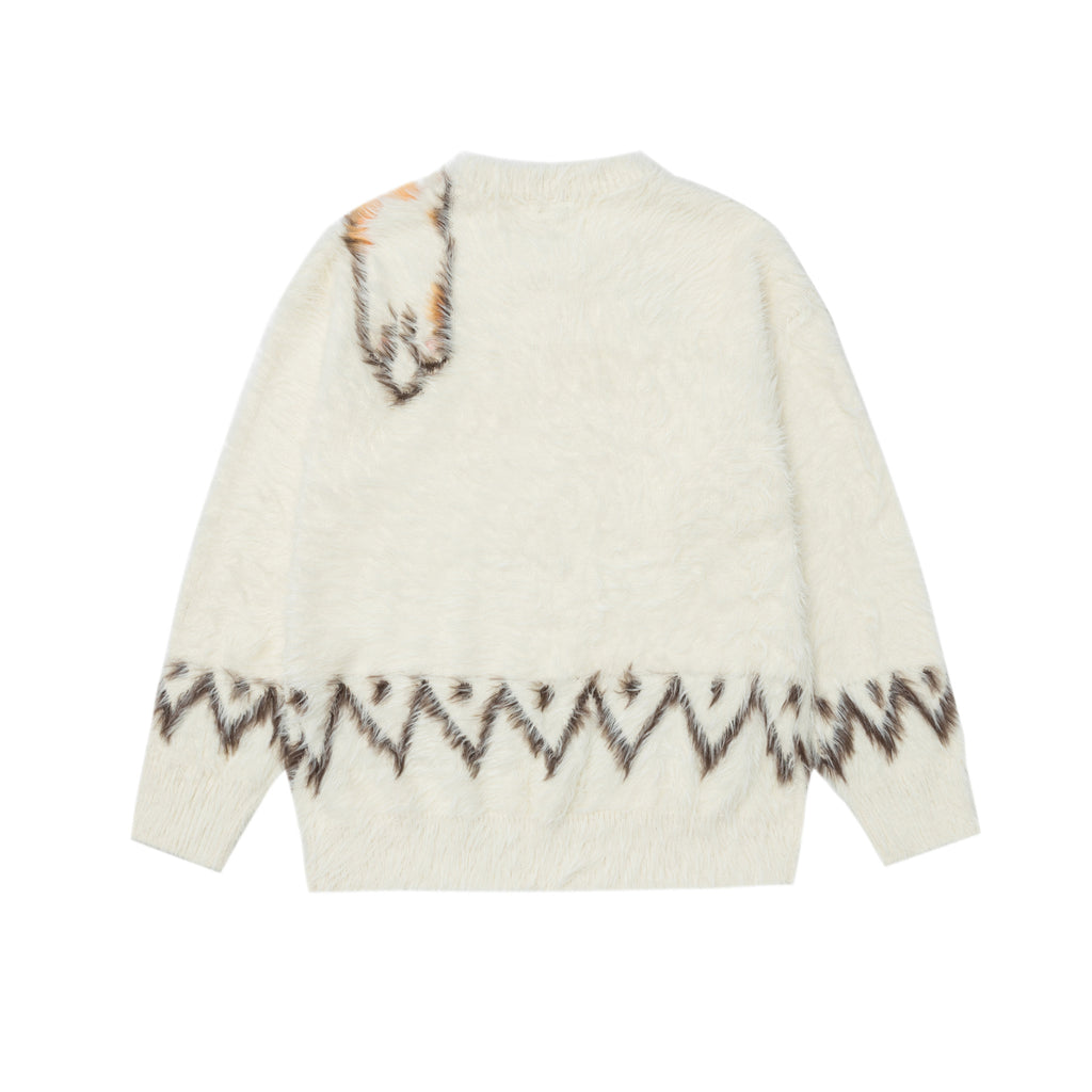Fel Island Cat Jacquard Sweater