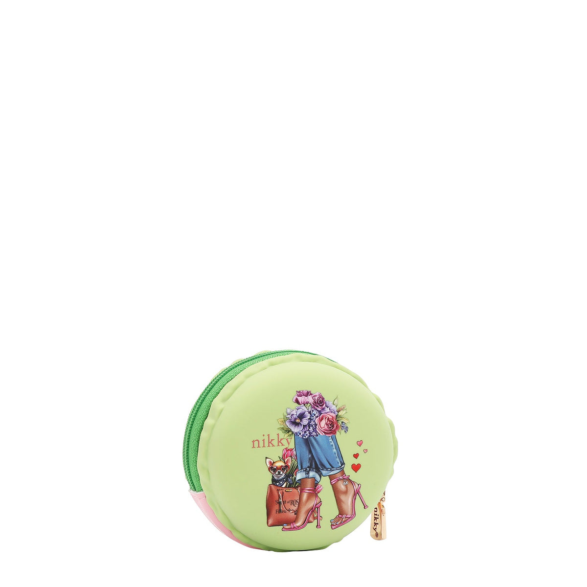 ESTUCHE REDONDO DE SILICONA (ESSENCE OF YOU VERDE)