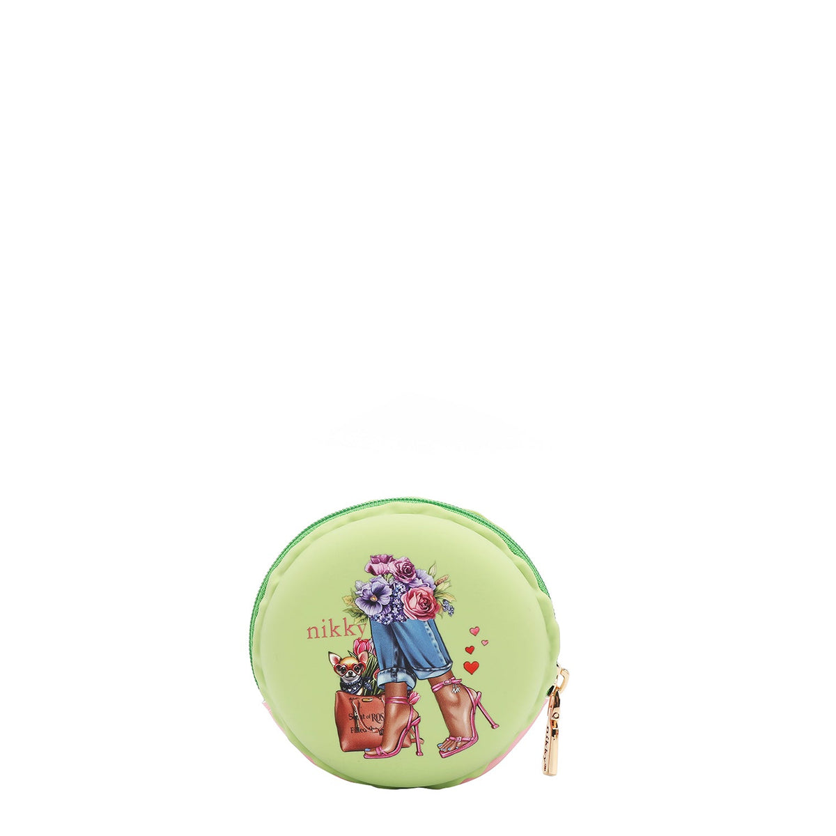 ESTUCHE REDONDO DE SILICONA (ESSENCE OF YOU VERDE)