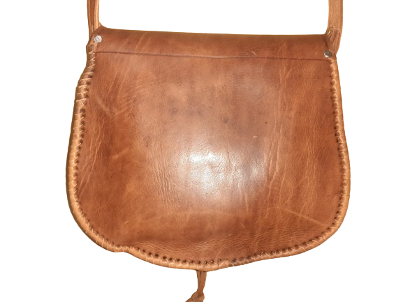 Bolso Redondo doble bolsillo mediano calado