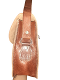 Bolso rectangular cuero fez