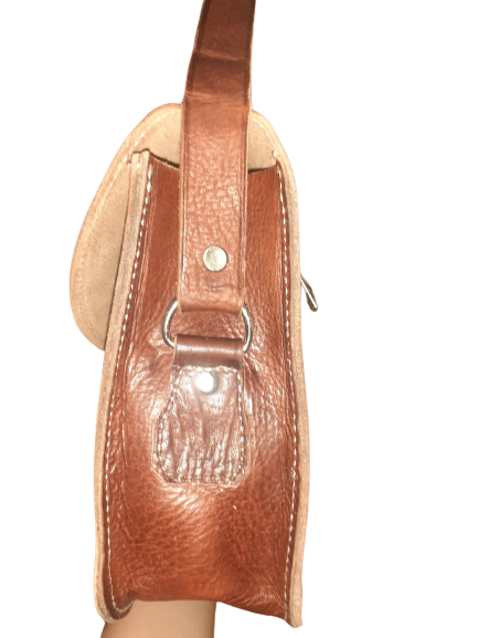 Bolso rectangular cuero fez